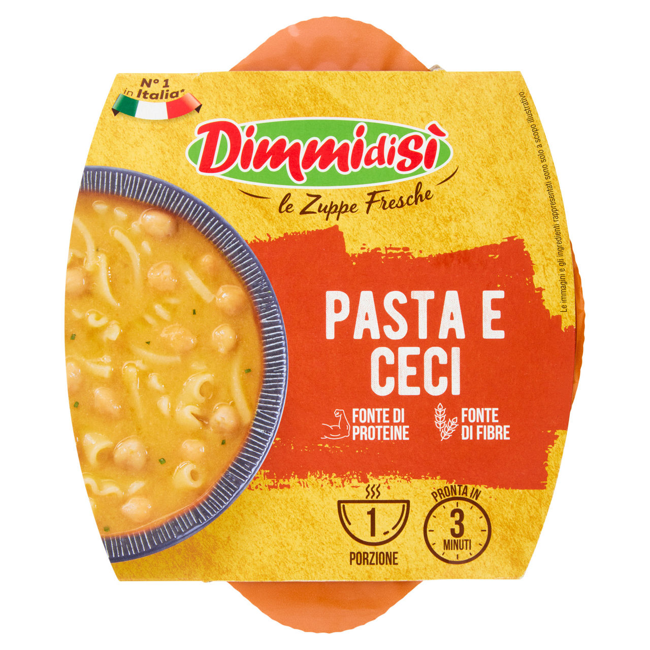 Zuppa di pasta e ceci 350 gr - Immagine 01
