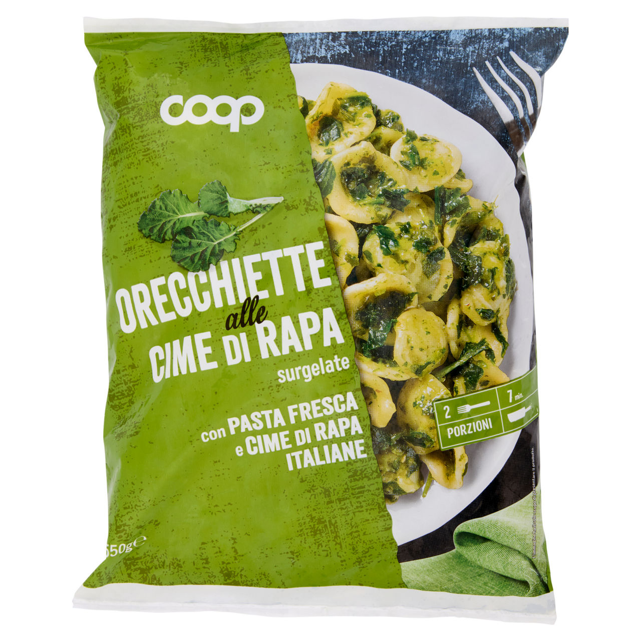 Orecchiette alle cime di rapa surgelate 550 gr - Immagine 01
