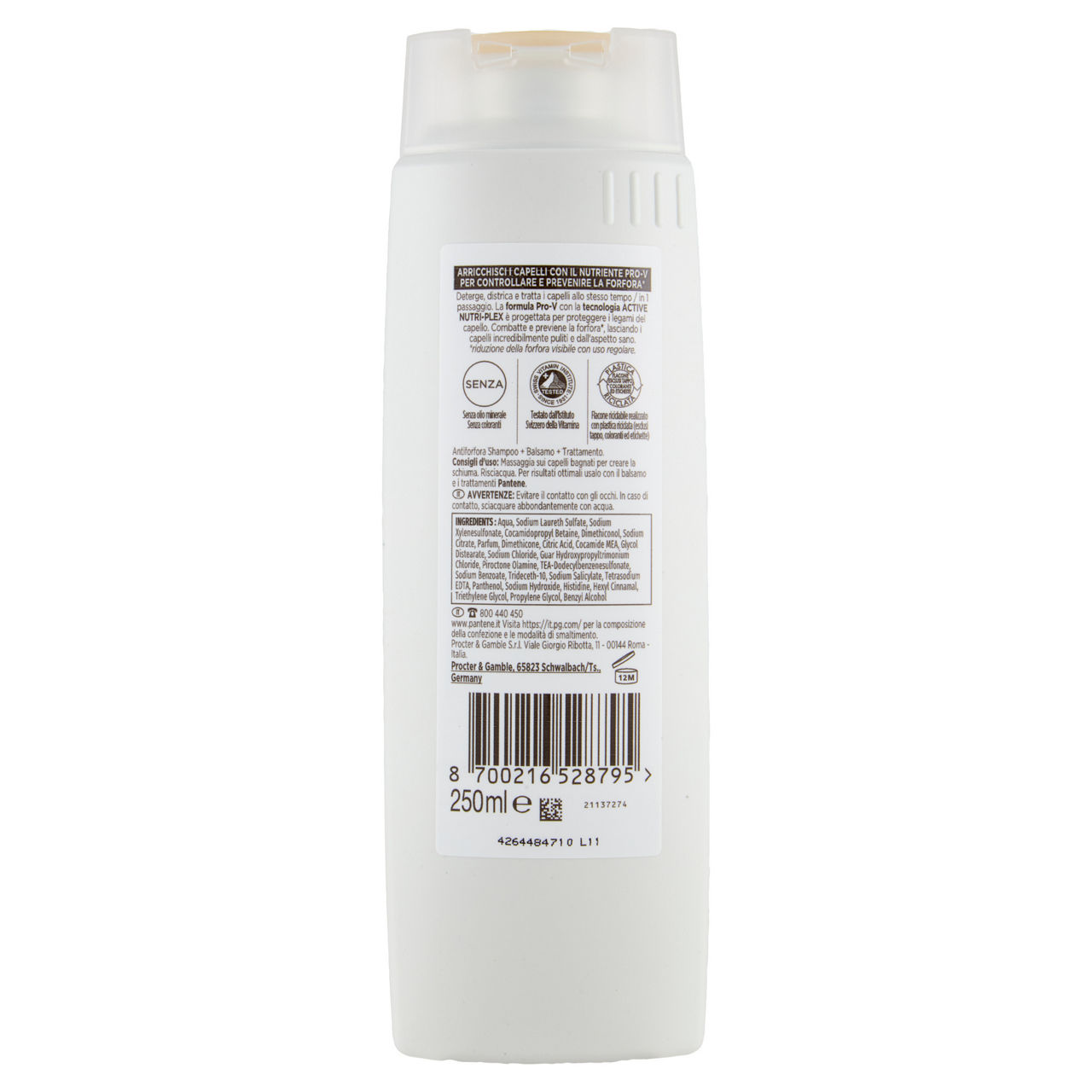 Shampoo 3 in 1 Active Nutri-Plex antiforfora 250 ml - Immagine 41