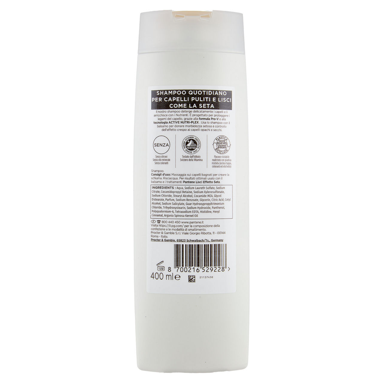 Shampoo pantene lisci effetto seta ml 400 - Immagine 11