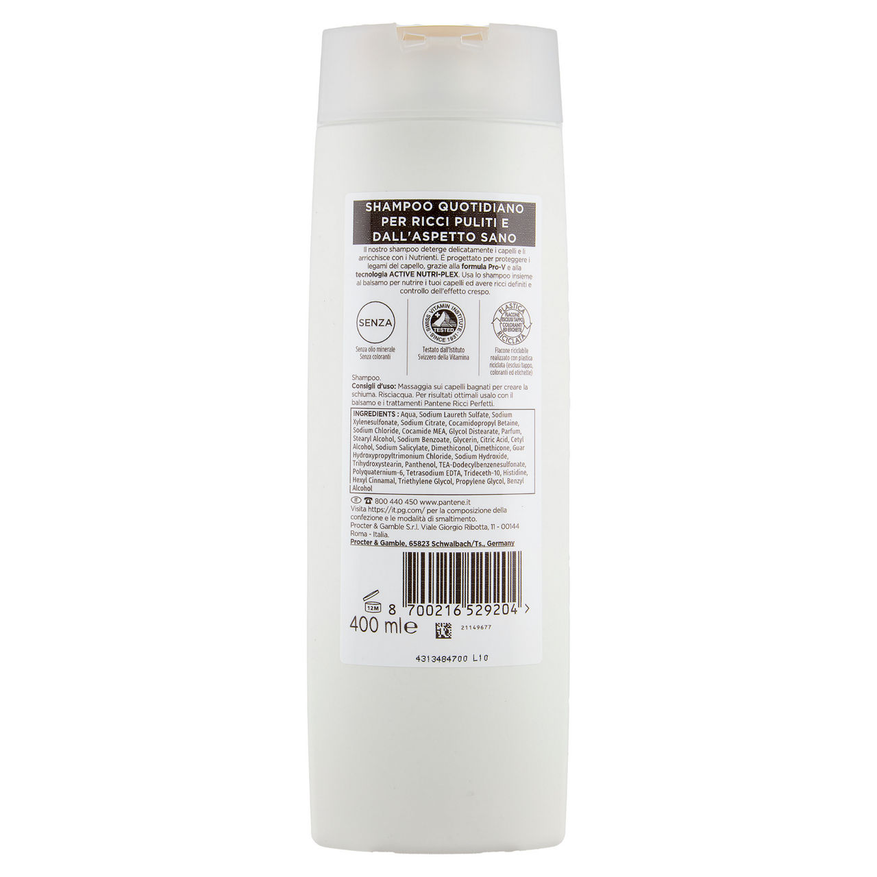 Shampoo Active Nutri-Plex Ricci Perfetti 400 ml - Immagine 21