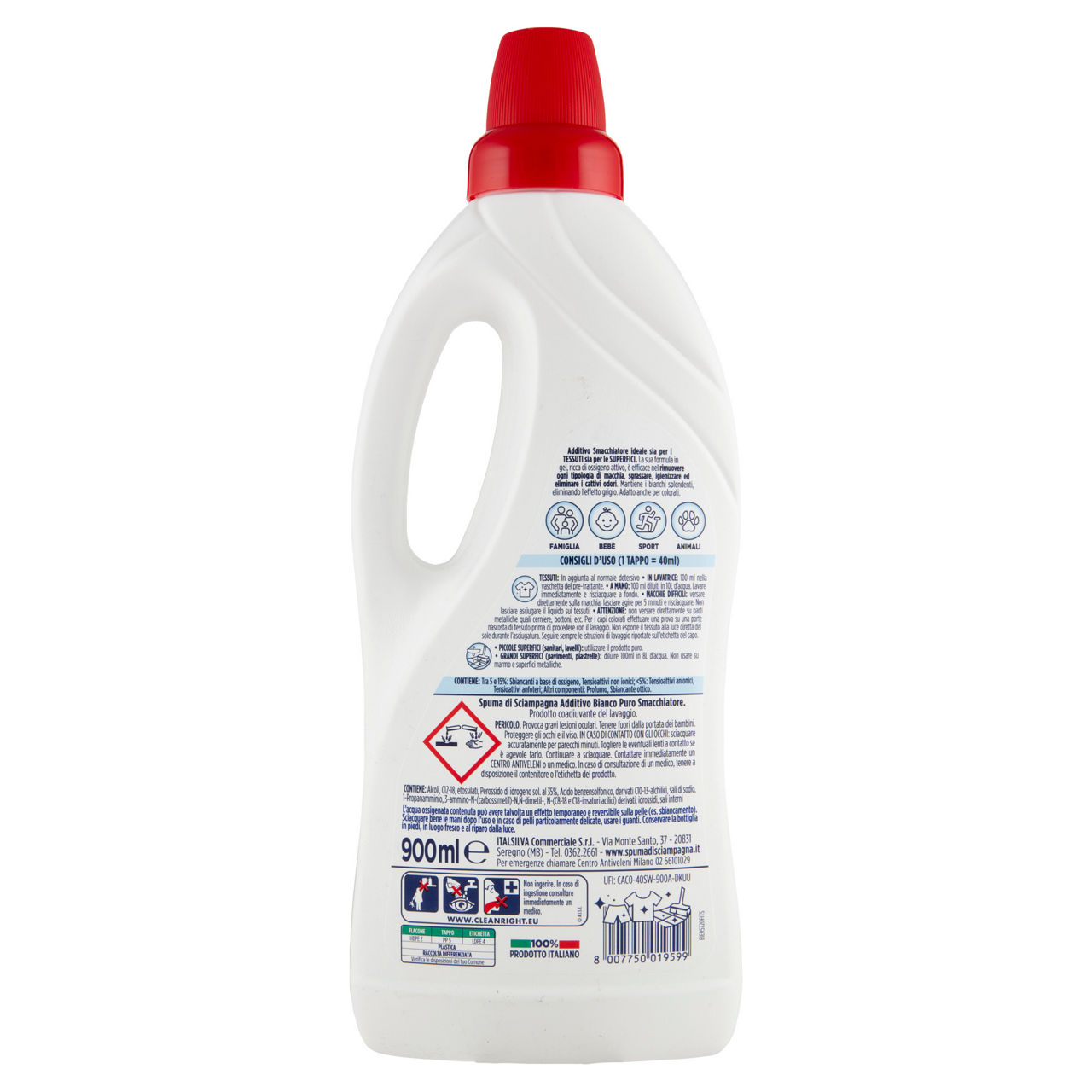 Additivo smacchiatore bianco puro 900 ml - Immagine 41