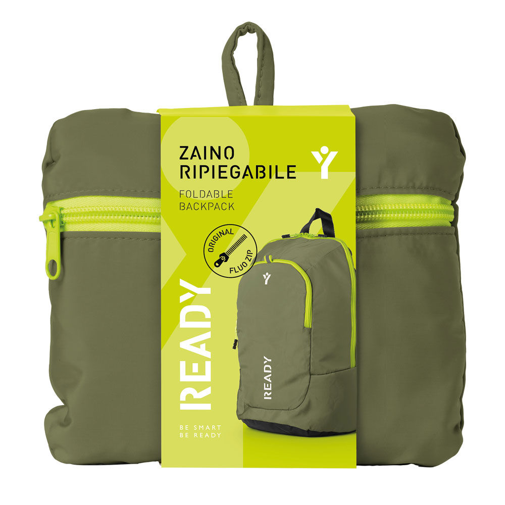 Zaino Ready Everyday ripiegabile verde - Immagine 41