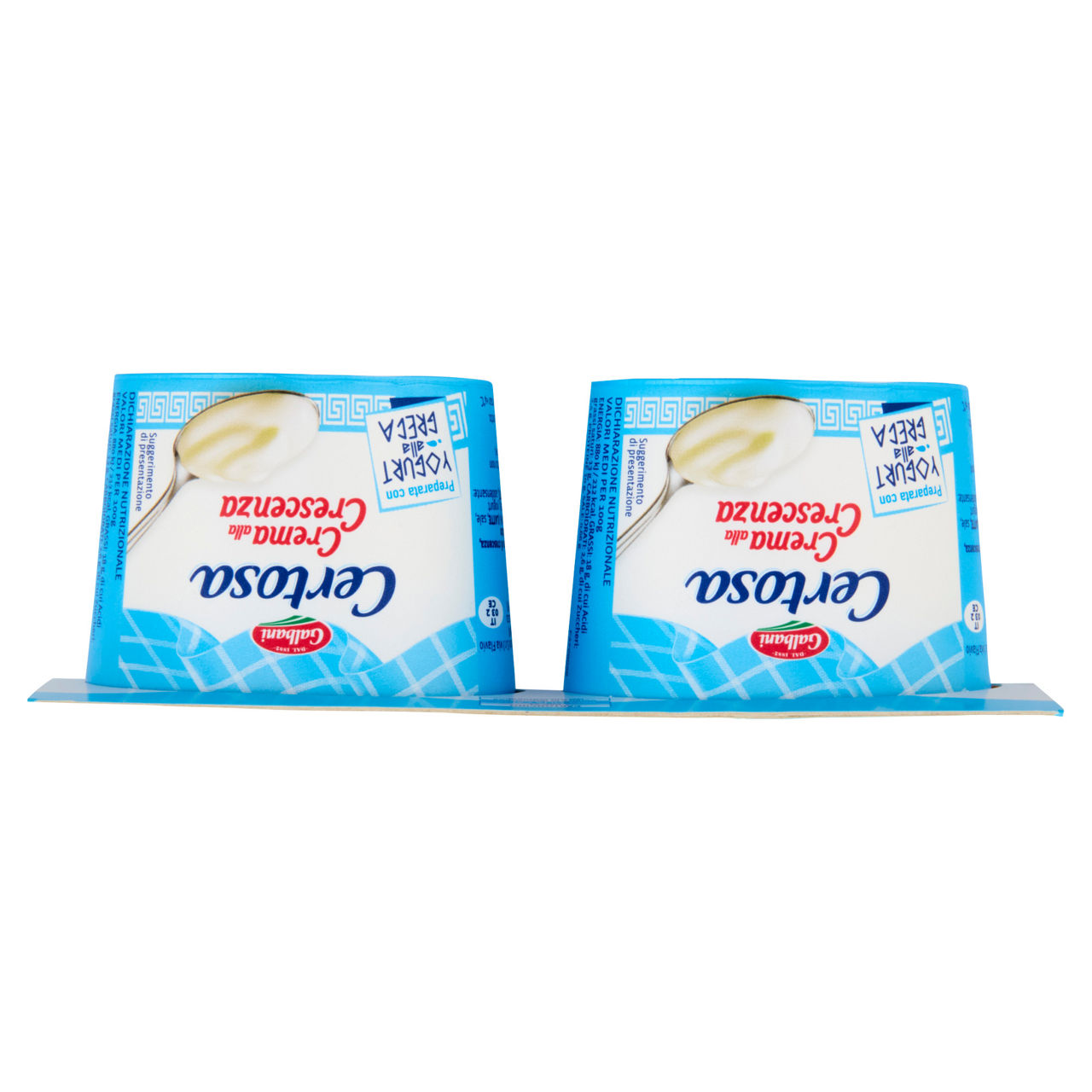 Crema alla crescenza con yogurt alla Greca 2 pz 180 gr - Immagine 41