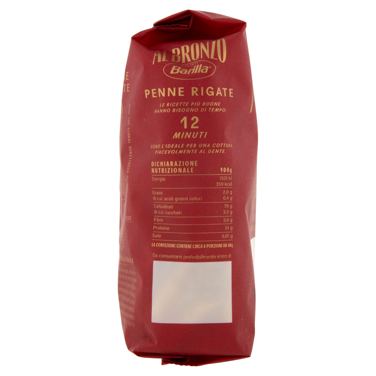 Penne rigate al bronzo n. 352 pasta di semola di grano duro 500 gr - Immagine 31