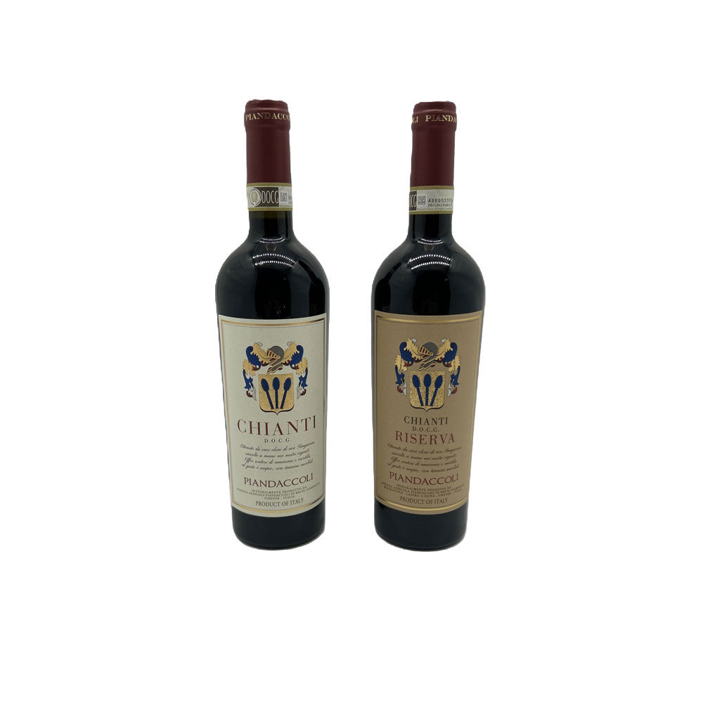 Cassetta Piandaccoli con Chianti riserva e un Chianti DOCG 2 pz - Immagine 11