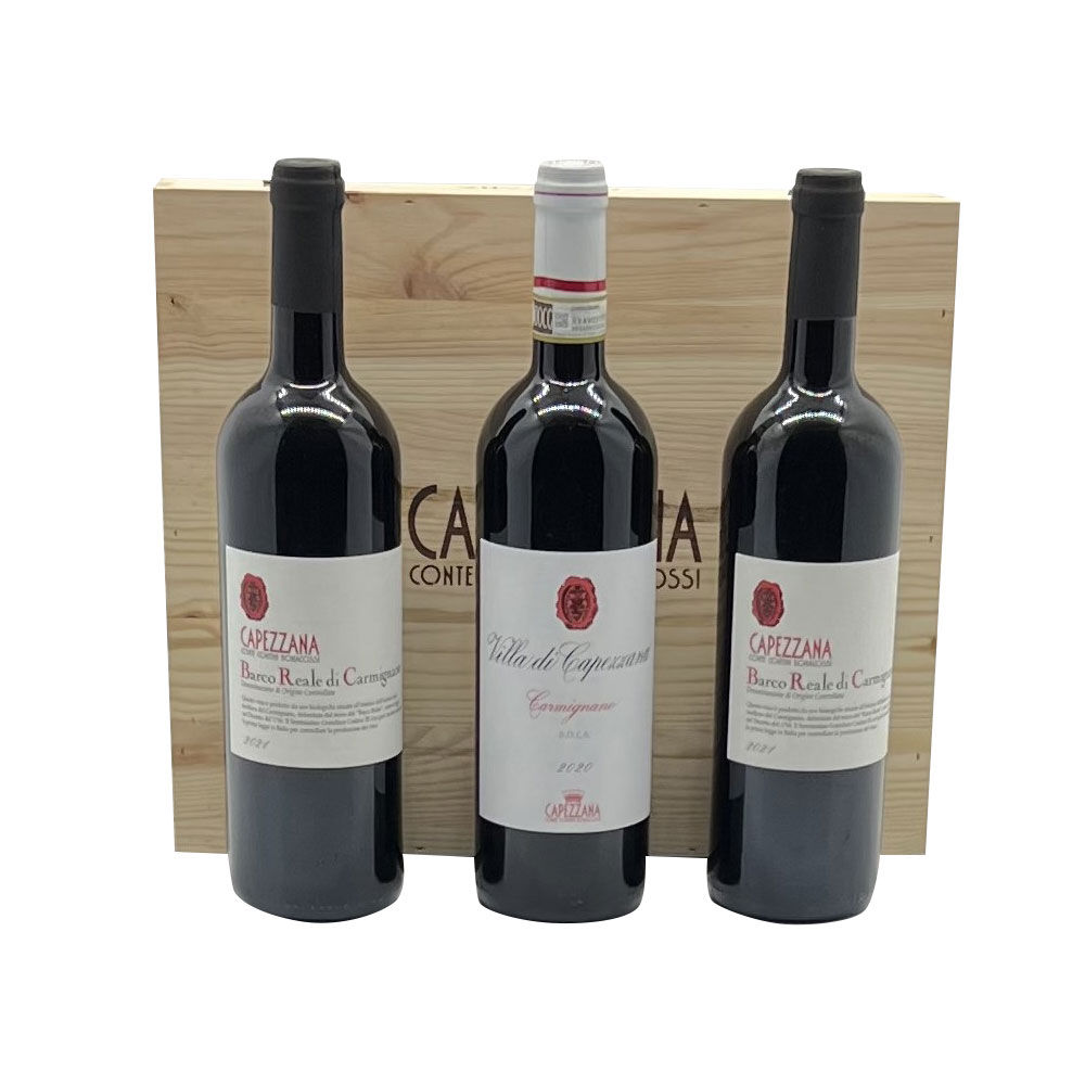 Cassetta Barco reale di Carmignano DOC e Villa di Capezzana DOCG - Immagine 11