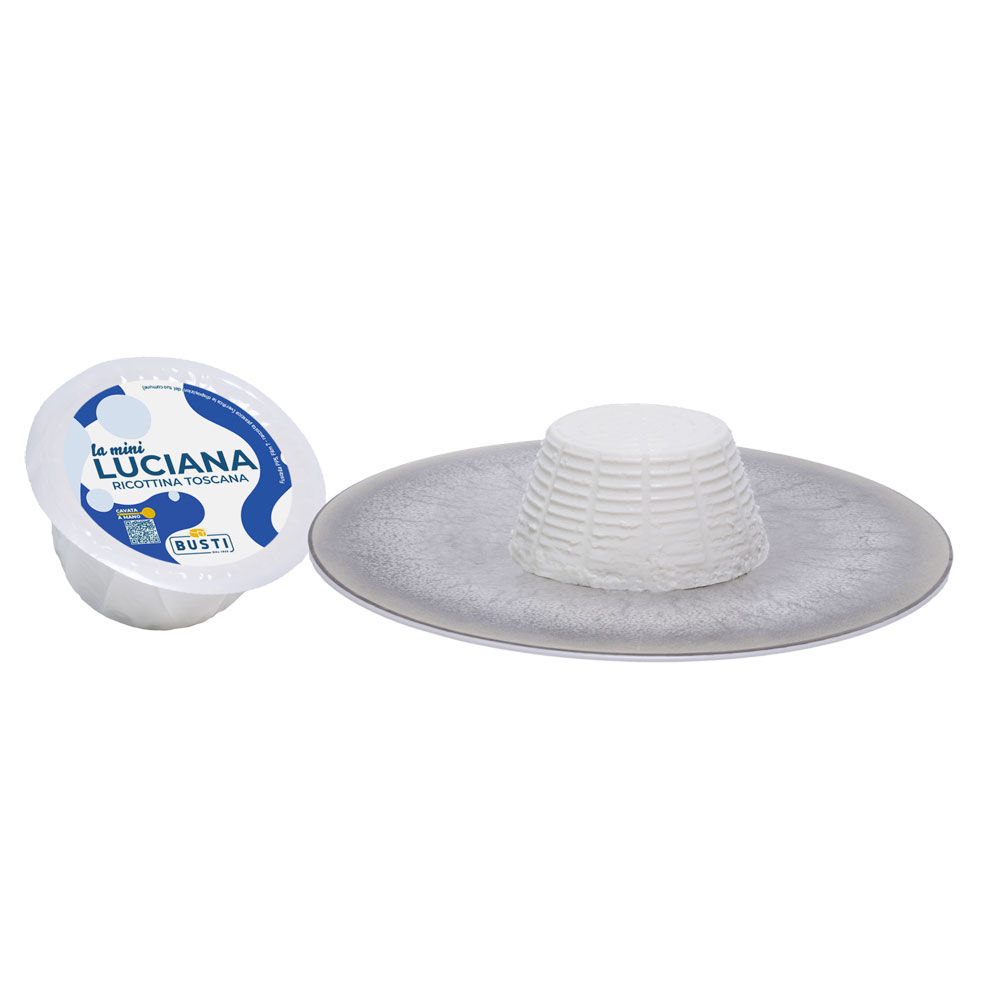 Ricottina toscana di mucca e pecora La Mini Luciana 250 gr