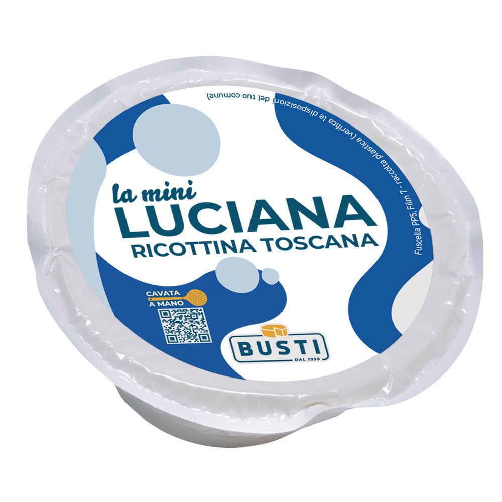 Ricottina Toscana di mucca e pecora 250 gr