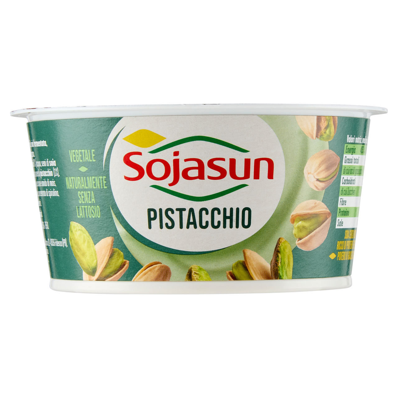 Yogurt vegetale di soia gusto pistacchio 135 gr - Immagine 01