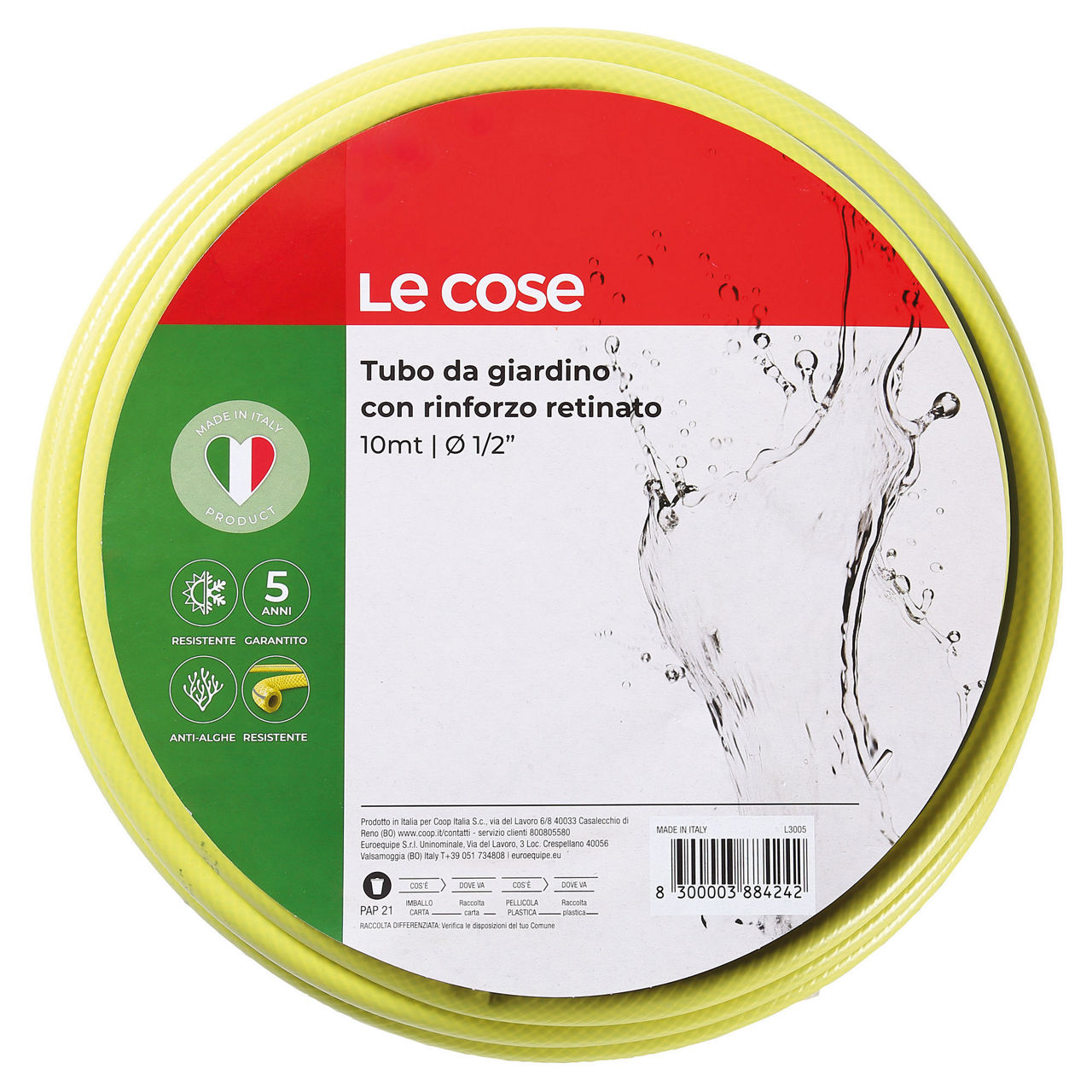 Tubo da giardino retinato magliato 10 mt  - Immagine 11