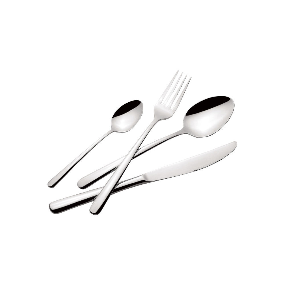 Set di posate in acciaio 24 pz Ambra