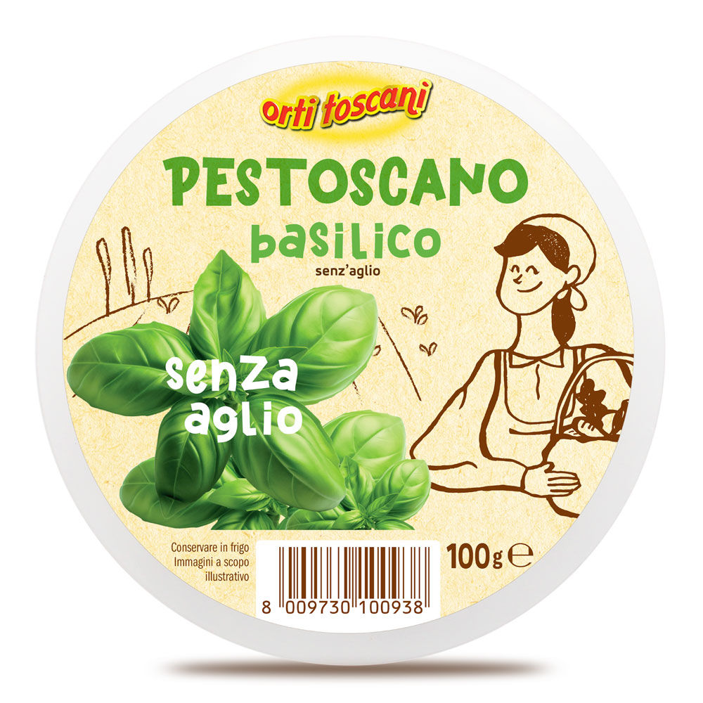 Pesto Toscano senza aglio 100 gr - Immagine 01