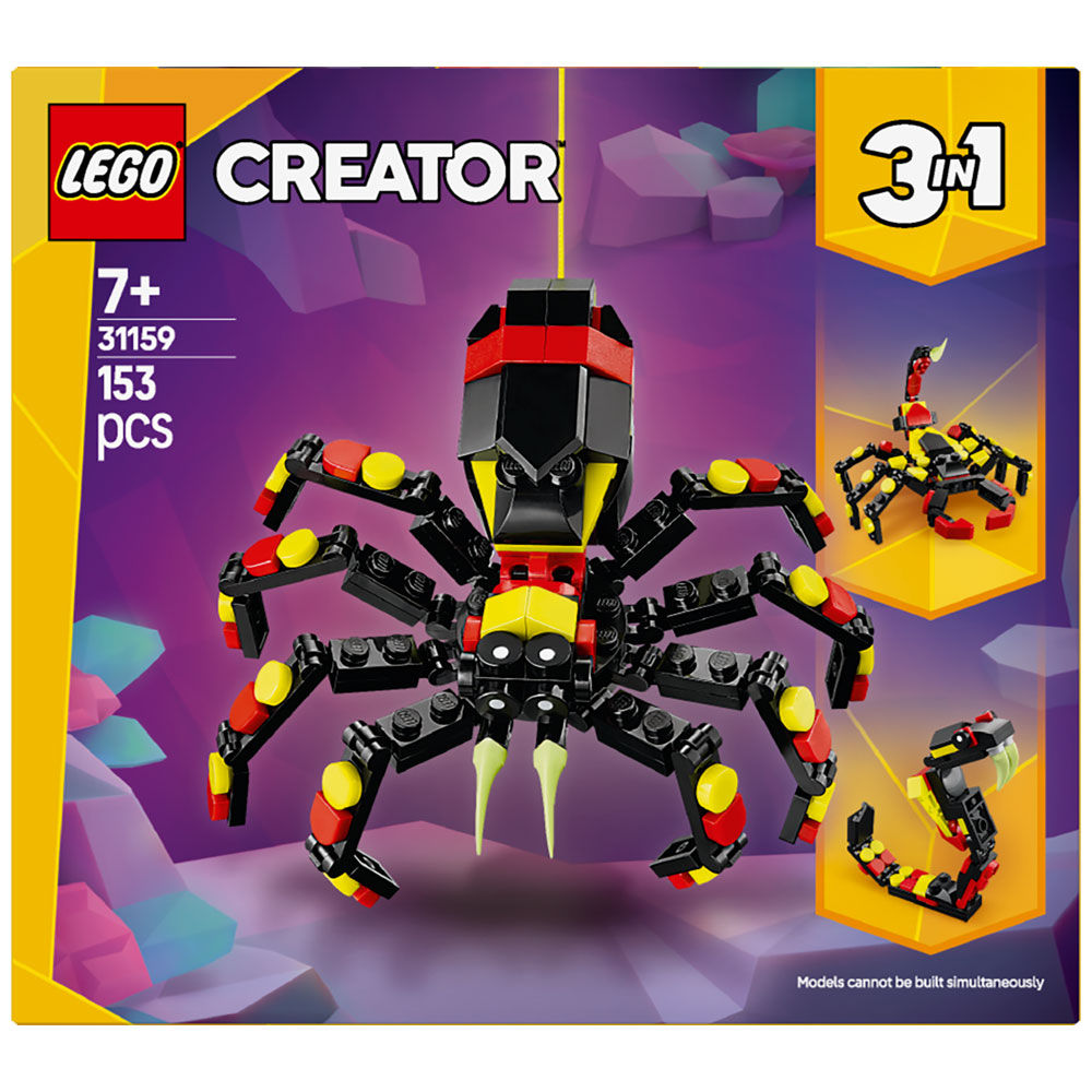 Animali selvatici ragno trasformista Creator 31159 - Immagine 11