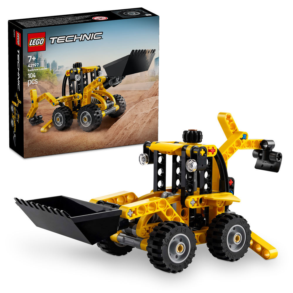 Scavatrice a cucchiaia rovescia Technic 42197 - Immagine 01