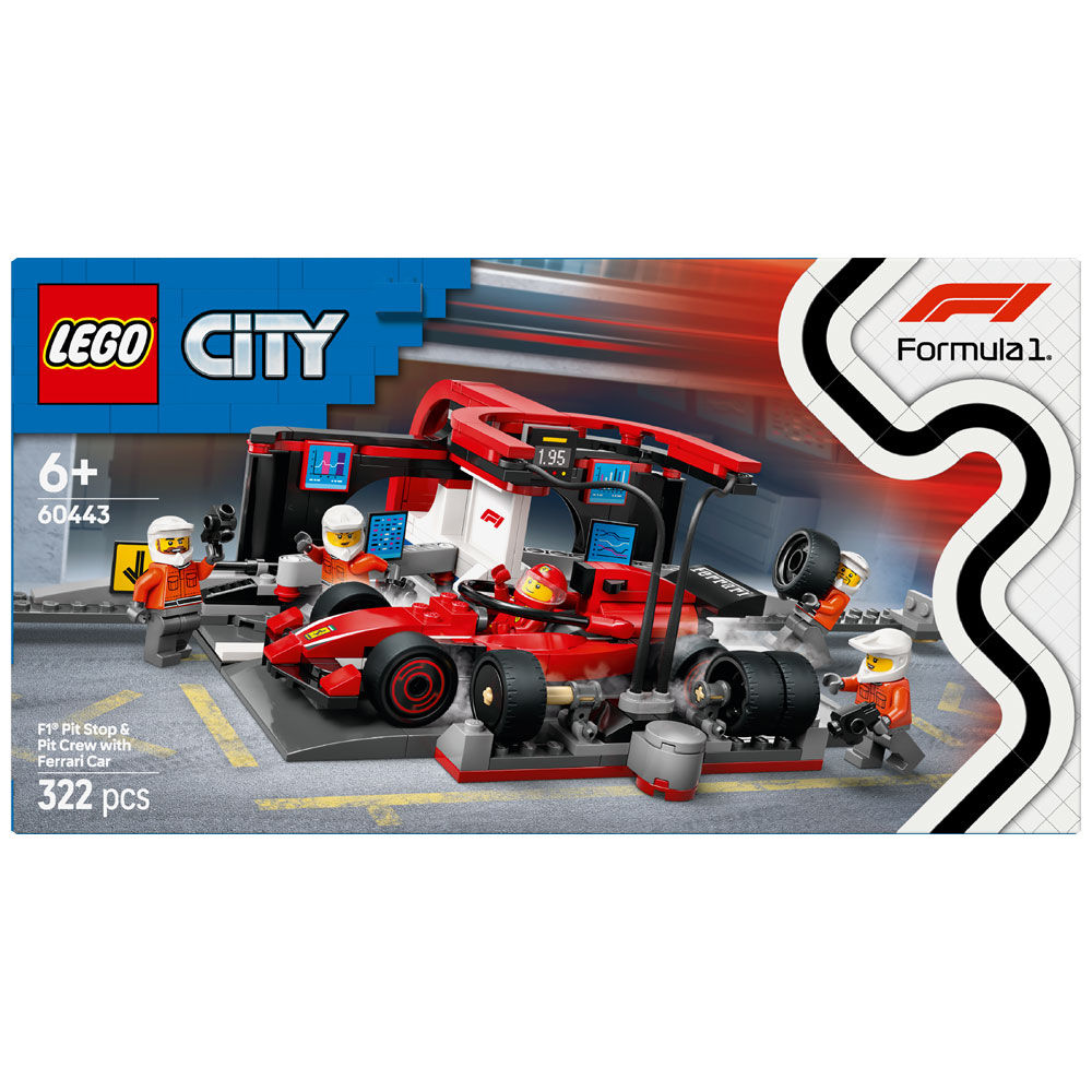 Pit stop con crew F1 City 60443 - Immagine 11