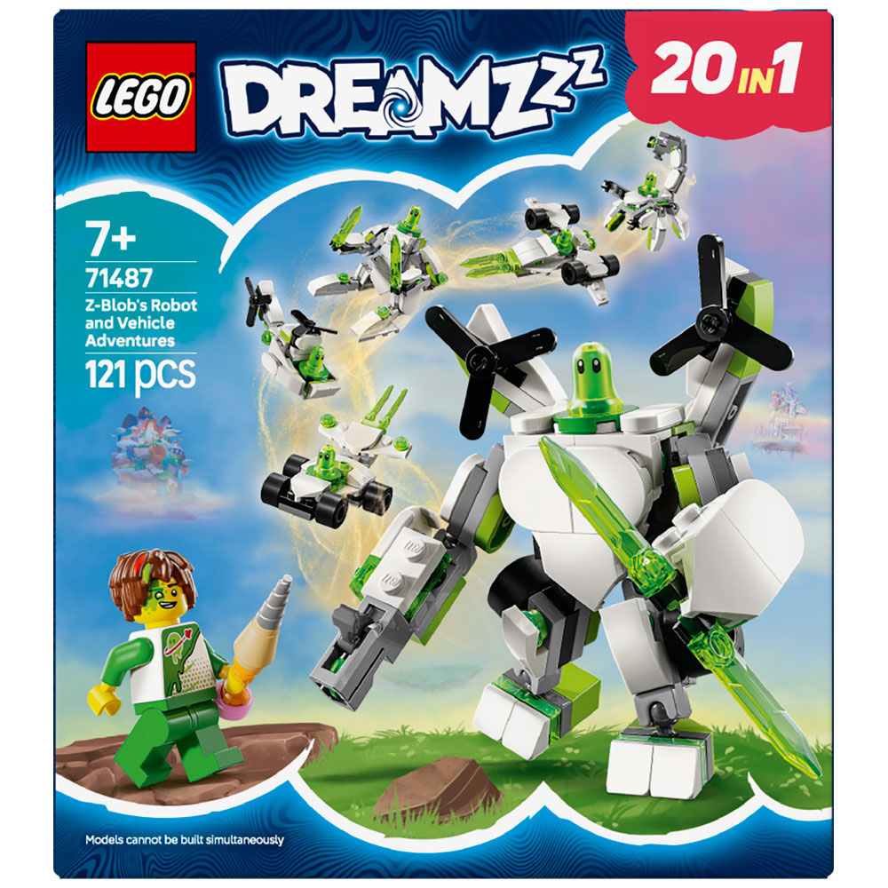 Le avventure del Robot e del veicolo di Z Blob Dreamzzz 71487 - Immagine 21