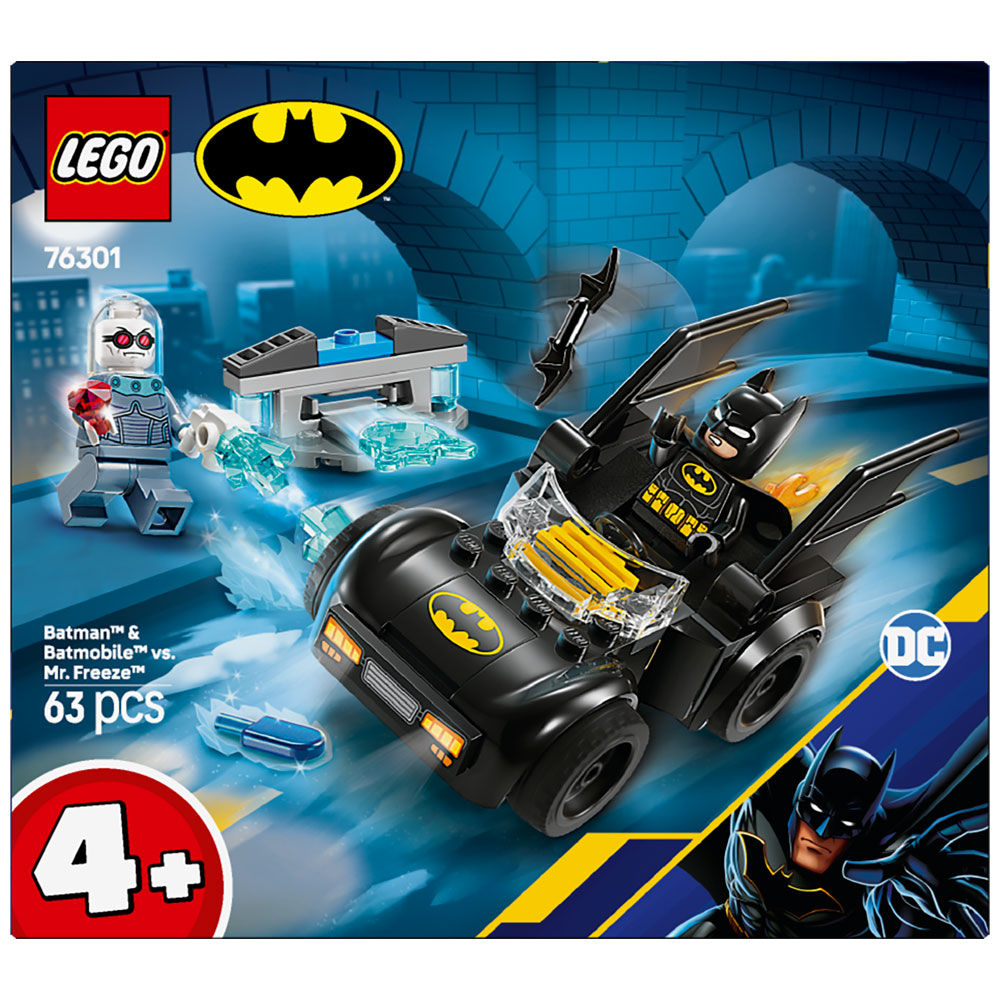Batman e Batmobile contro Mr Freeze Super Heroes DC 76301 - Immagine 11