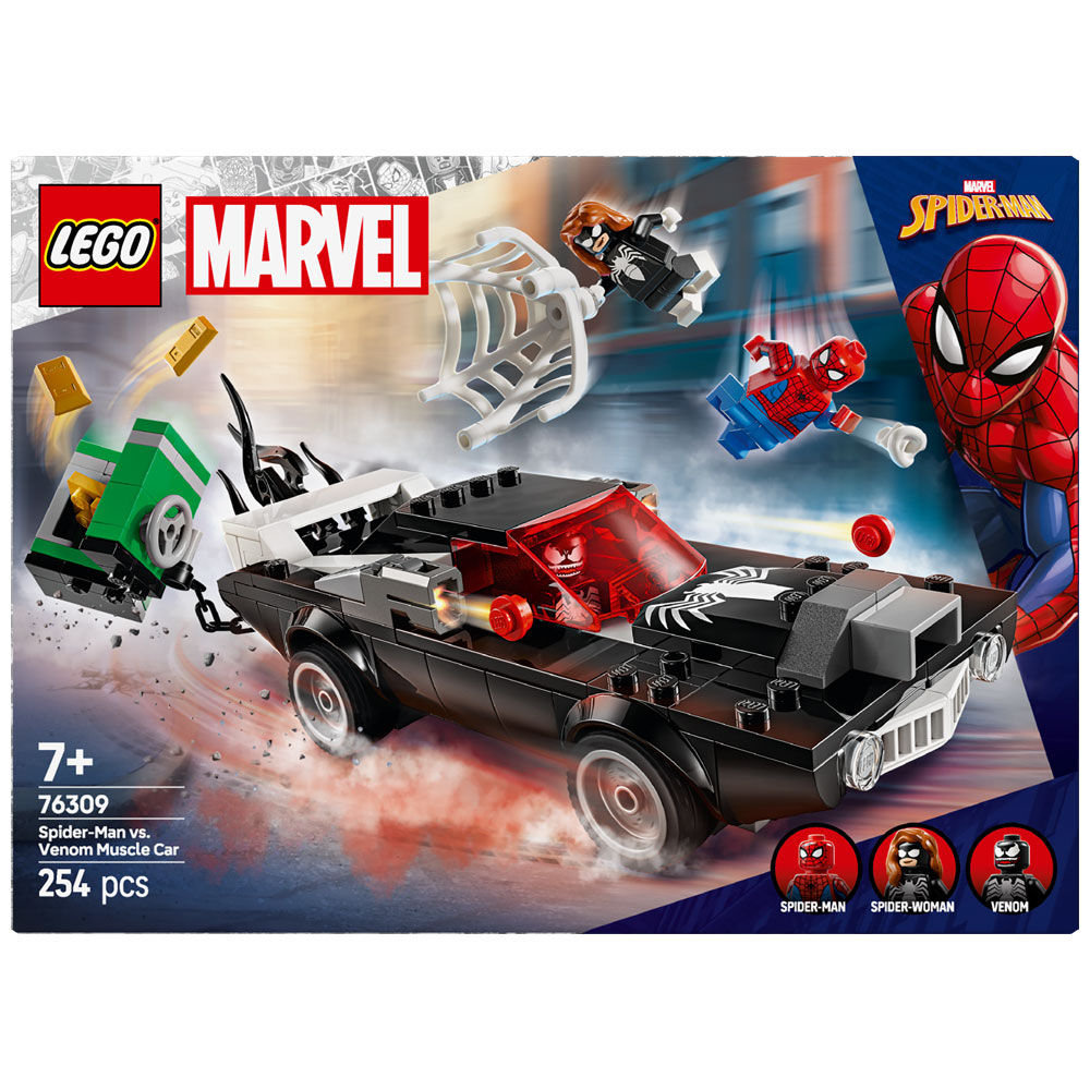 Spider Man contro Muscle car di Venom Super Heroes Marvel 76309 - Immagine 11