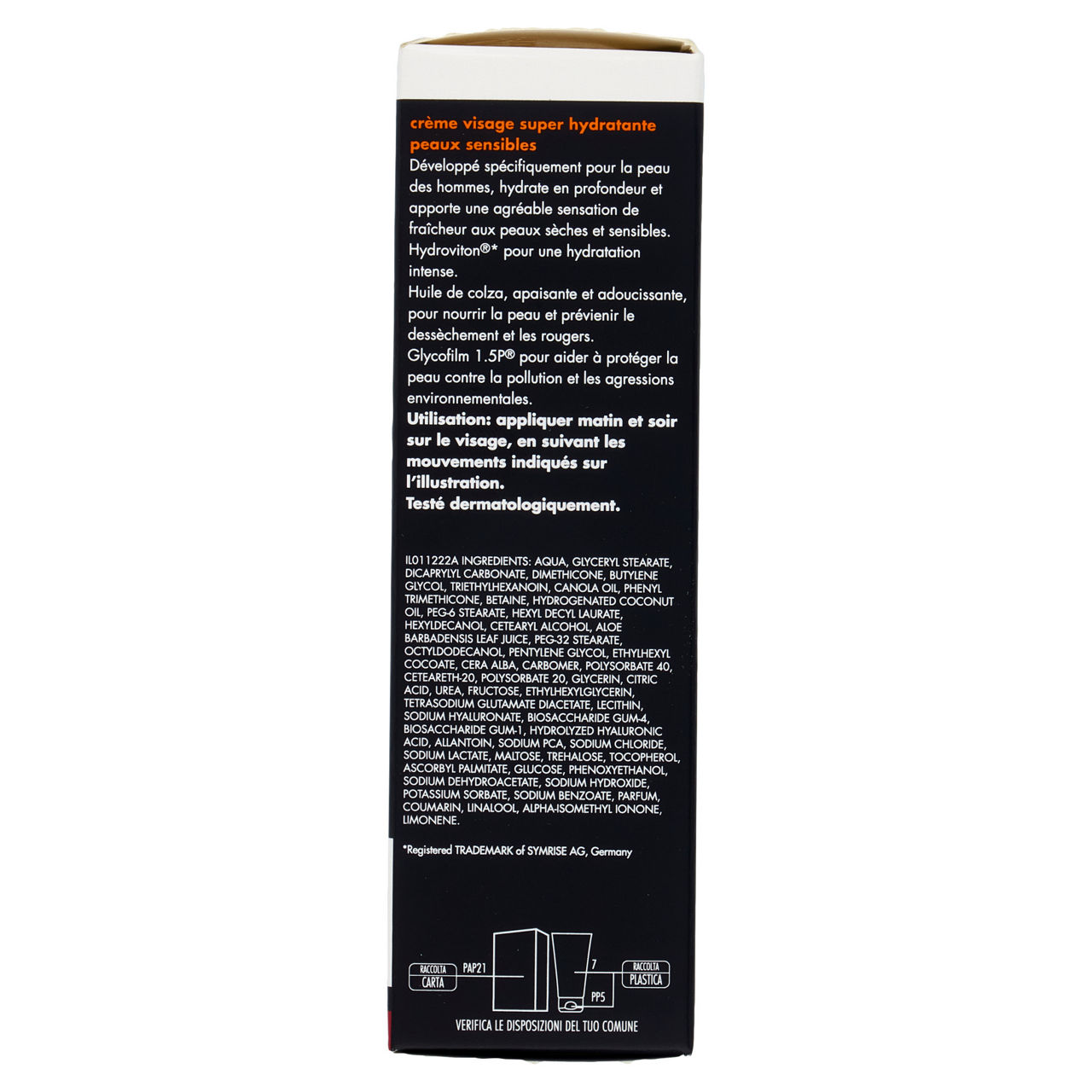 Crema viso uomo super idratante pelli sensibili 50 ml - Immagine 41
