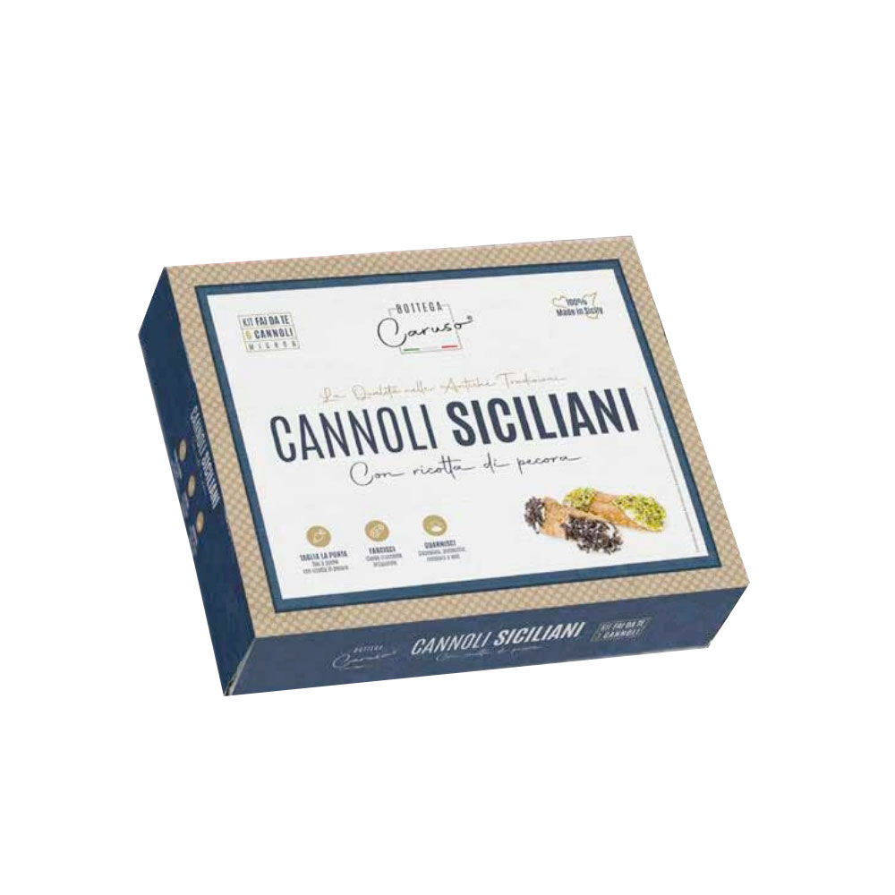 Confezione di cannoli siciliani kit fai da te 6 pz 270 gr - Immagine 01
