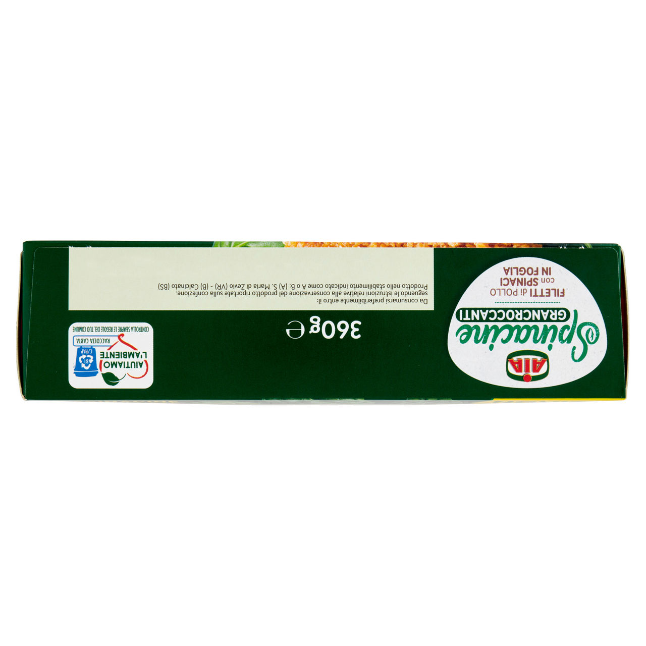 Spinacine Grancroccanti con pollo e spinaci surgelate 3 pz 360 gr - Immagine 11
