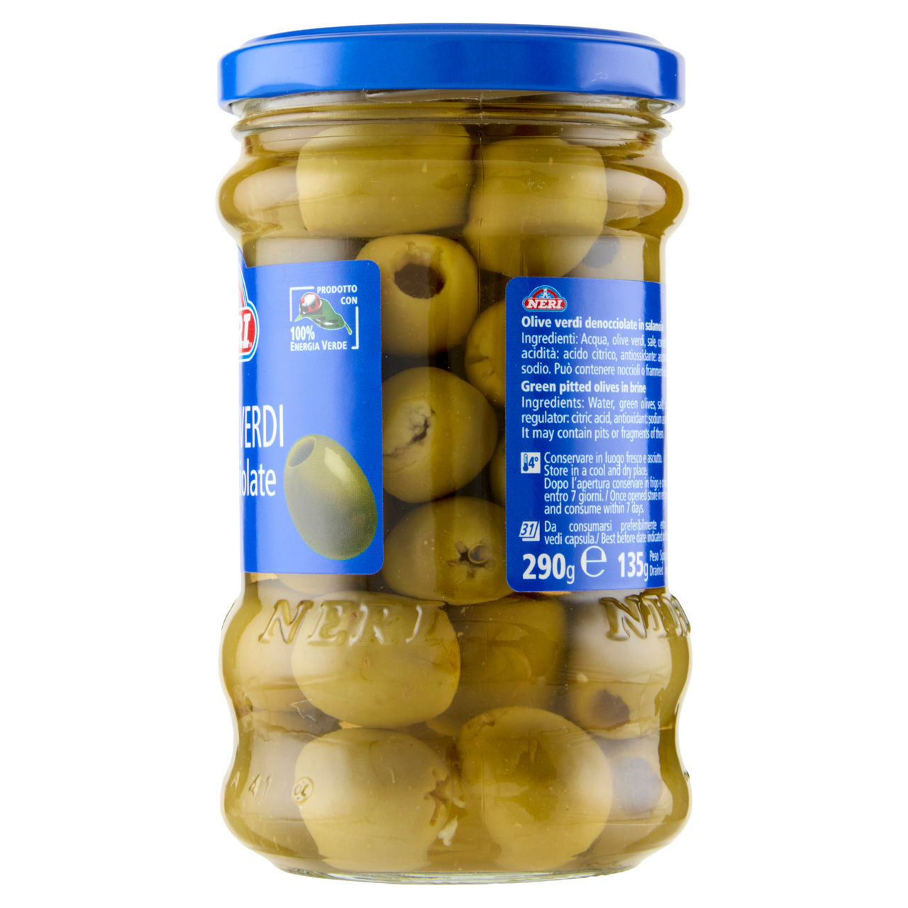 Olive verdi denocciolate in salamoia 135 gr - Immagine 11