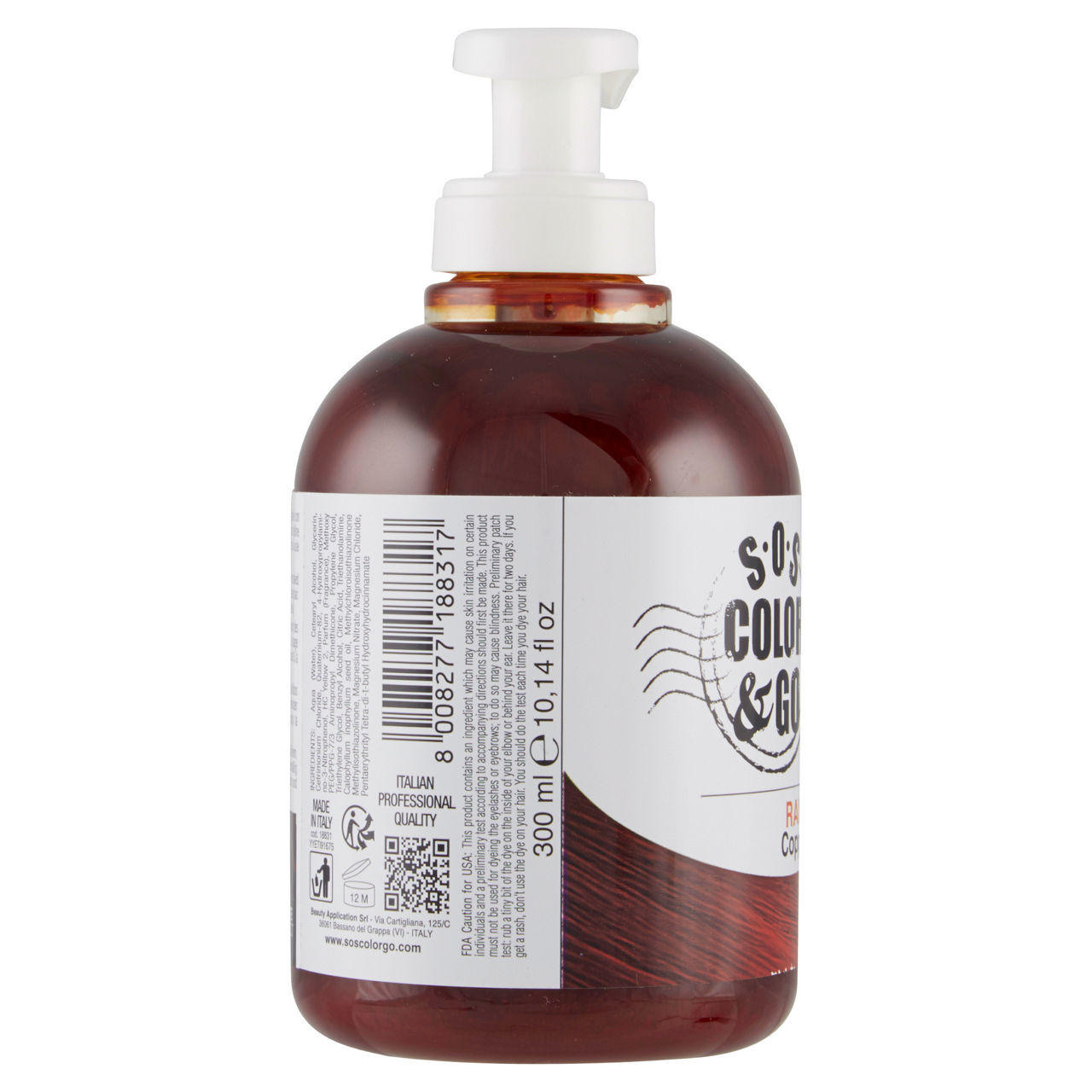 Maschera colorata ravviva colore color rame 300 ml - Immagine 41