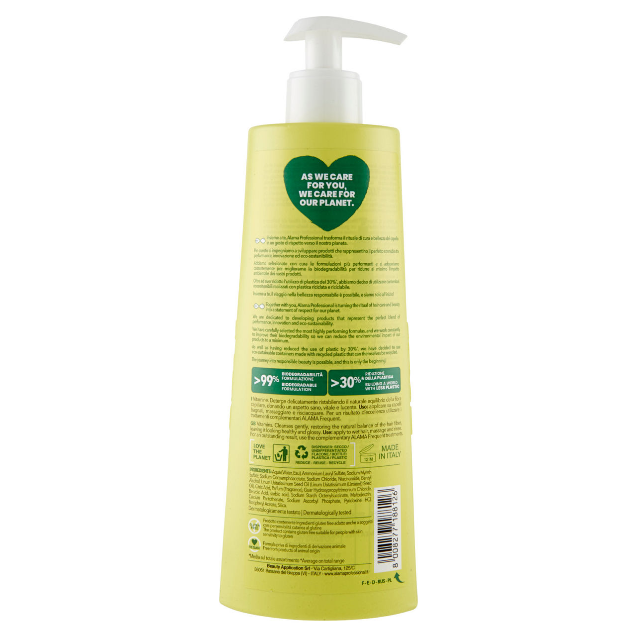 Shampoo uso frequente per tutti i tipi di capelli 500 ml - Immagine 21