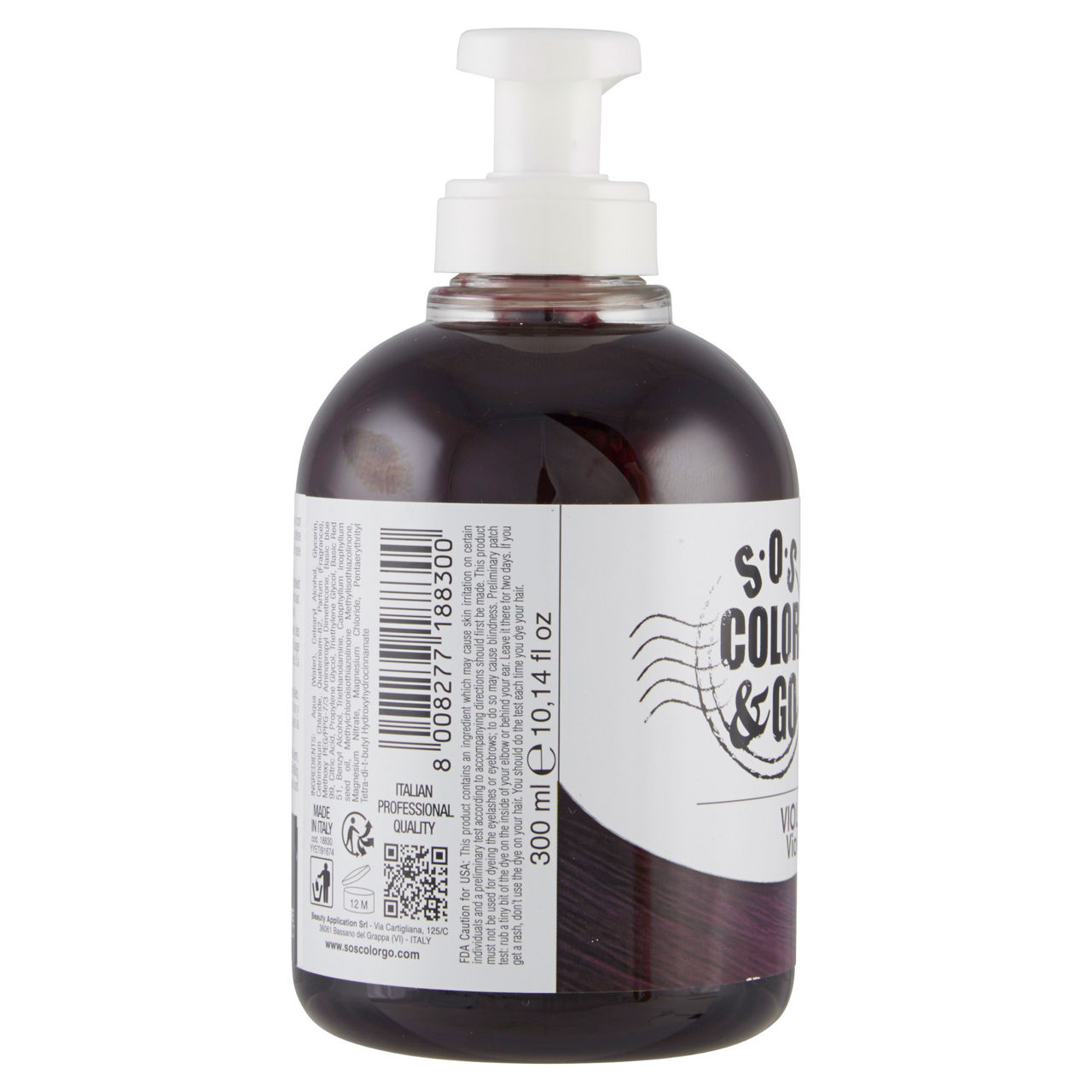 Maschera colorata ravviva colore color viola 300 ml - Immagine 21