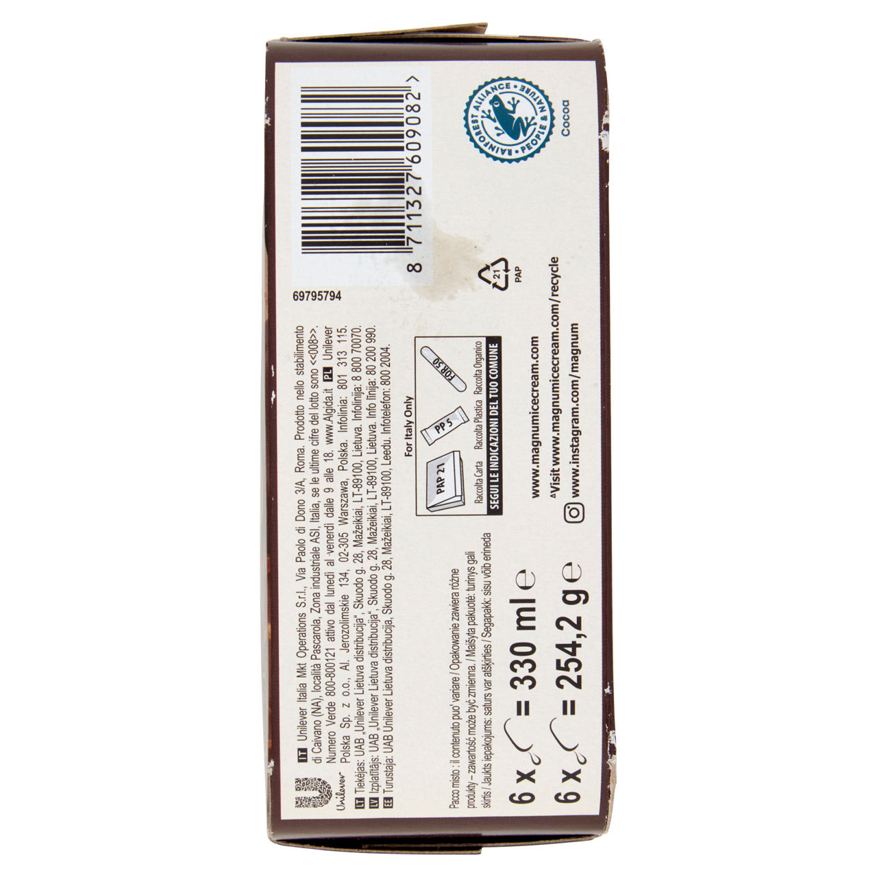Mini stecchi gelato alla vaniglia in tre varianti di copertura 6 pz 254 gr - Immagine 41