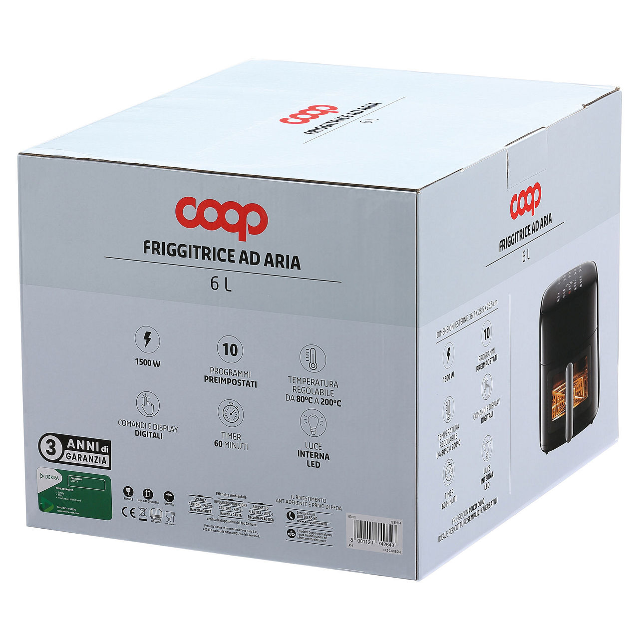 Friggitrice ad aria 6 litri - Immagine 11