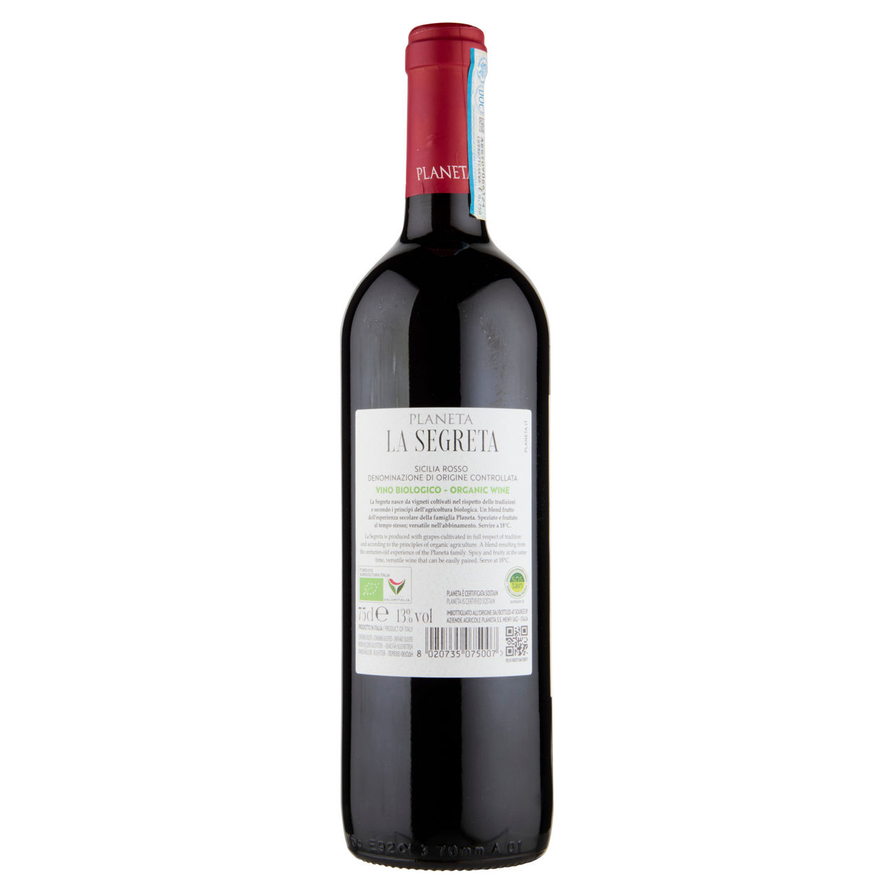 Vino Rosso Sicilia DOC bio 750 ml - Immagine 31