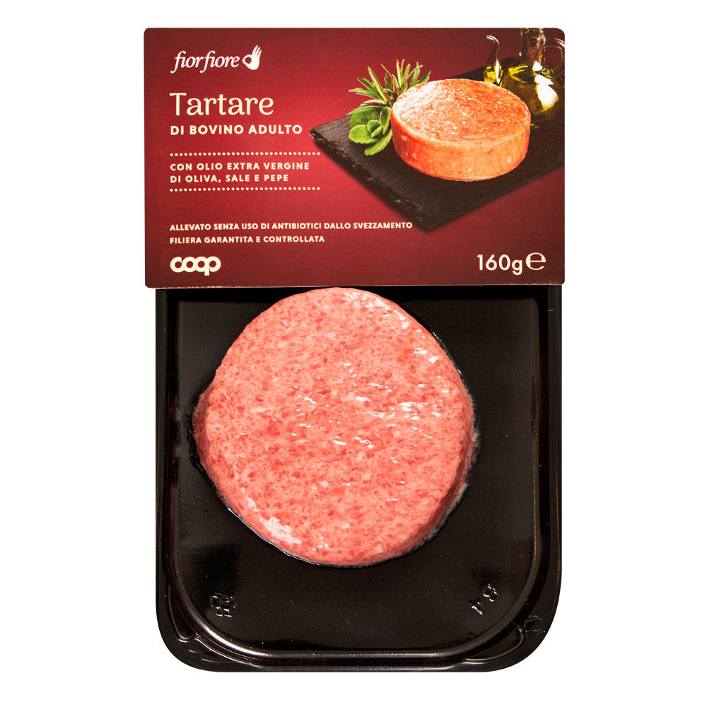 Tartare di bovino adulto 160 gr
