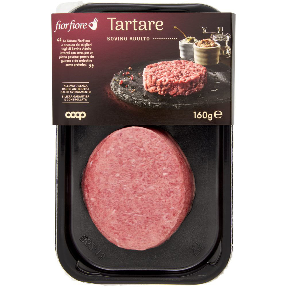 Tartare di bovino adulto 160 gr