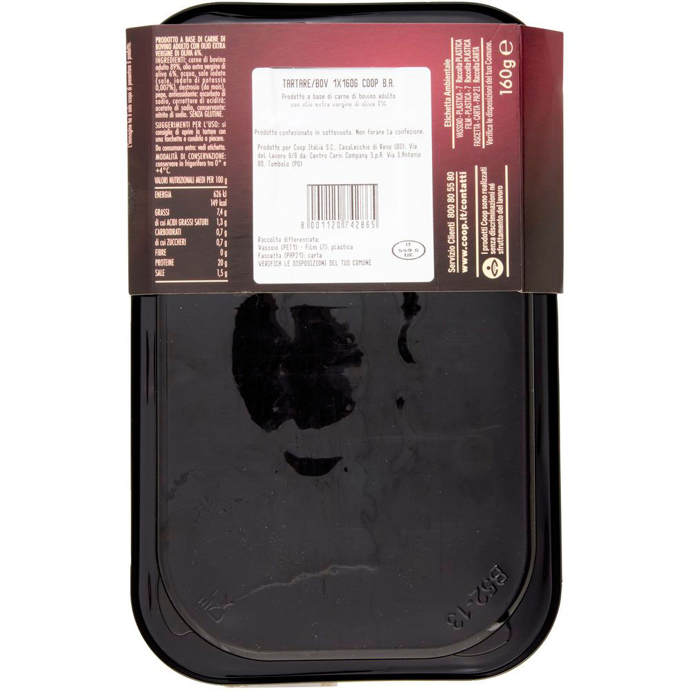 Tartare di bovino adulto 160 gr - Immagine 21