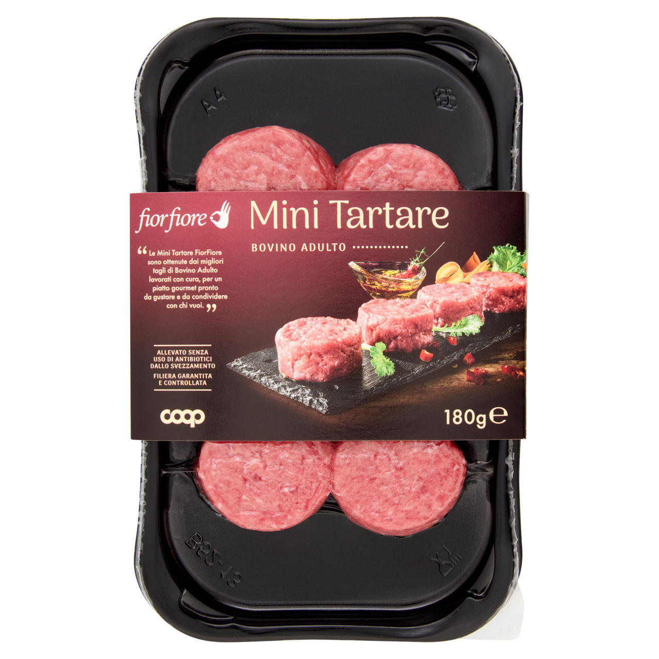 Mini tartare di bovino adulto 180 gr