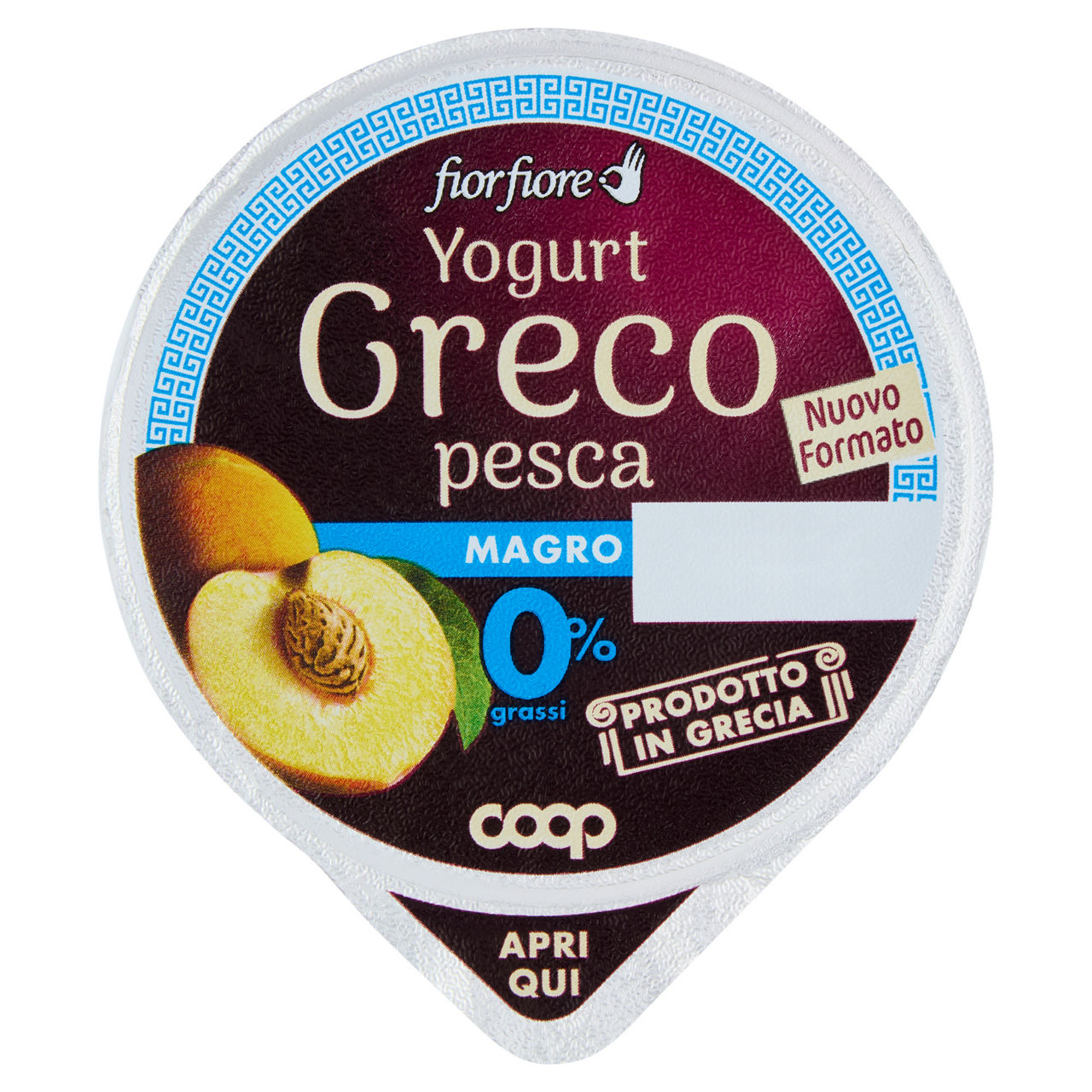 Yogurt greco magro alla pesca 150 gr