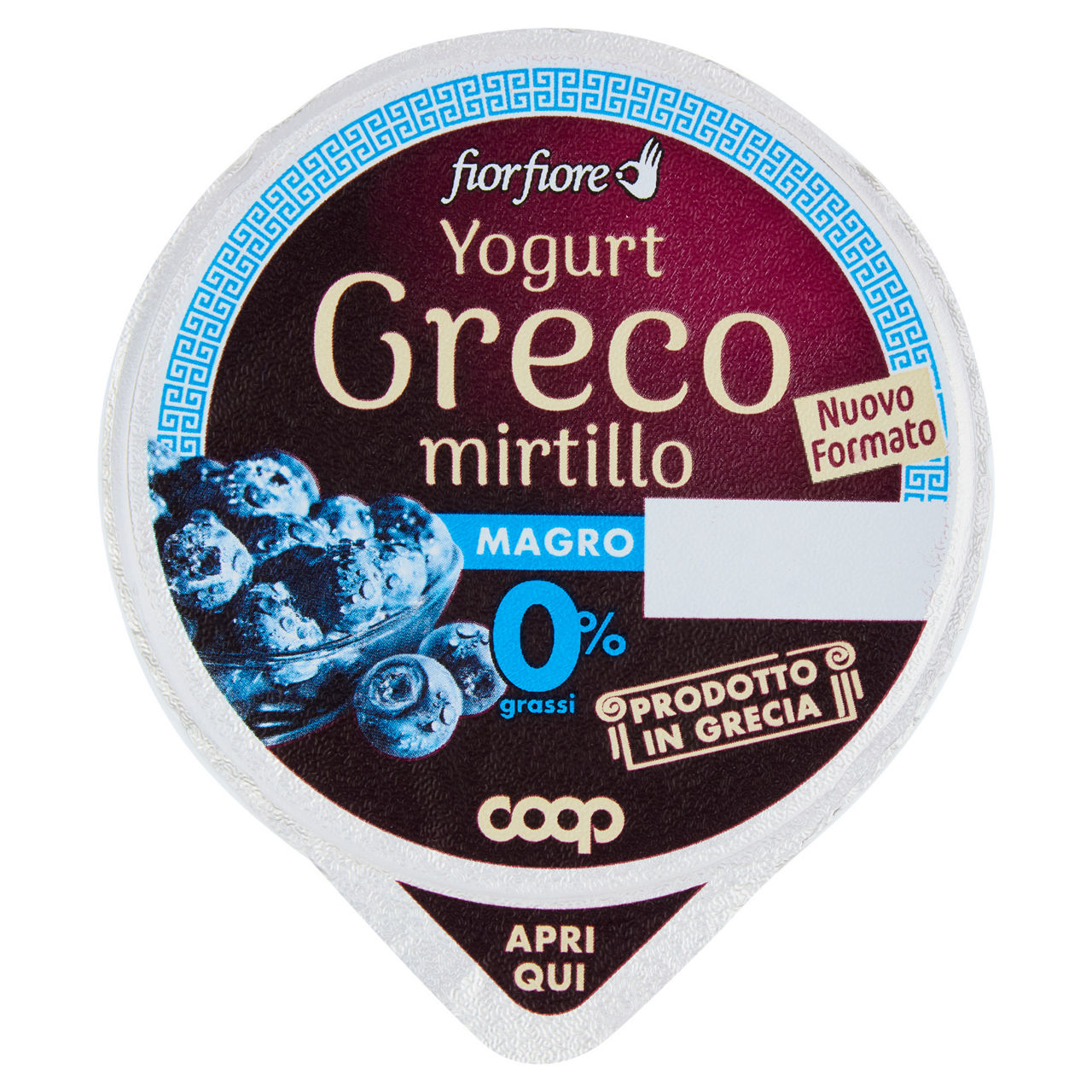 Yogurt greco magro al mirtillo 150 gr