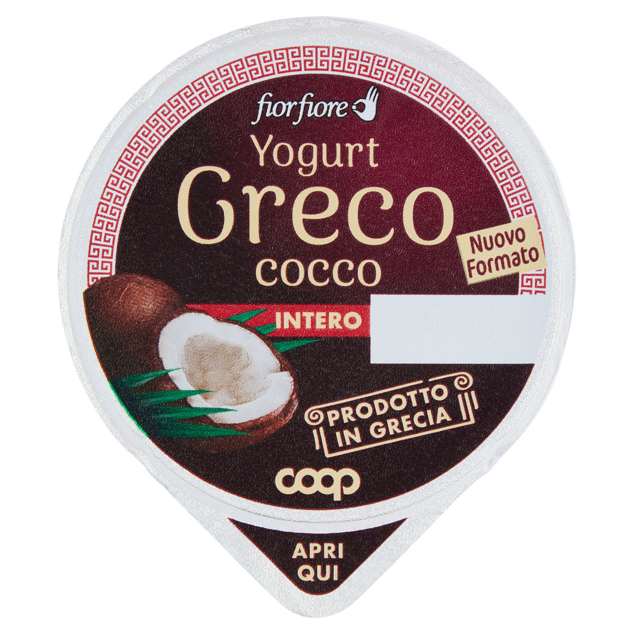 Yogurt greco intero al cocco 150 gr