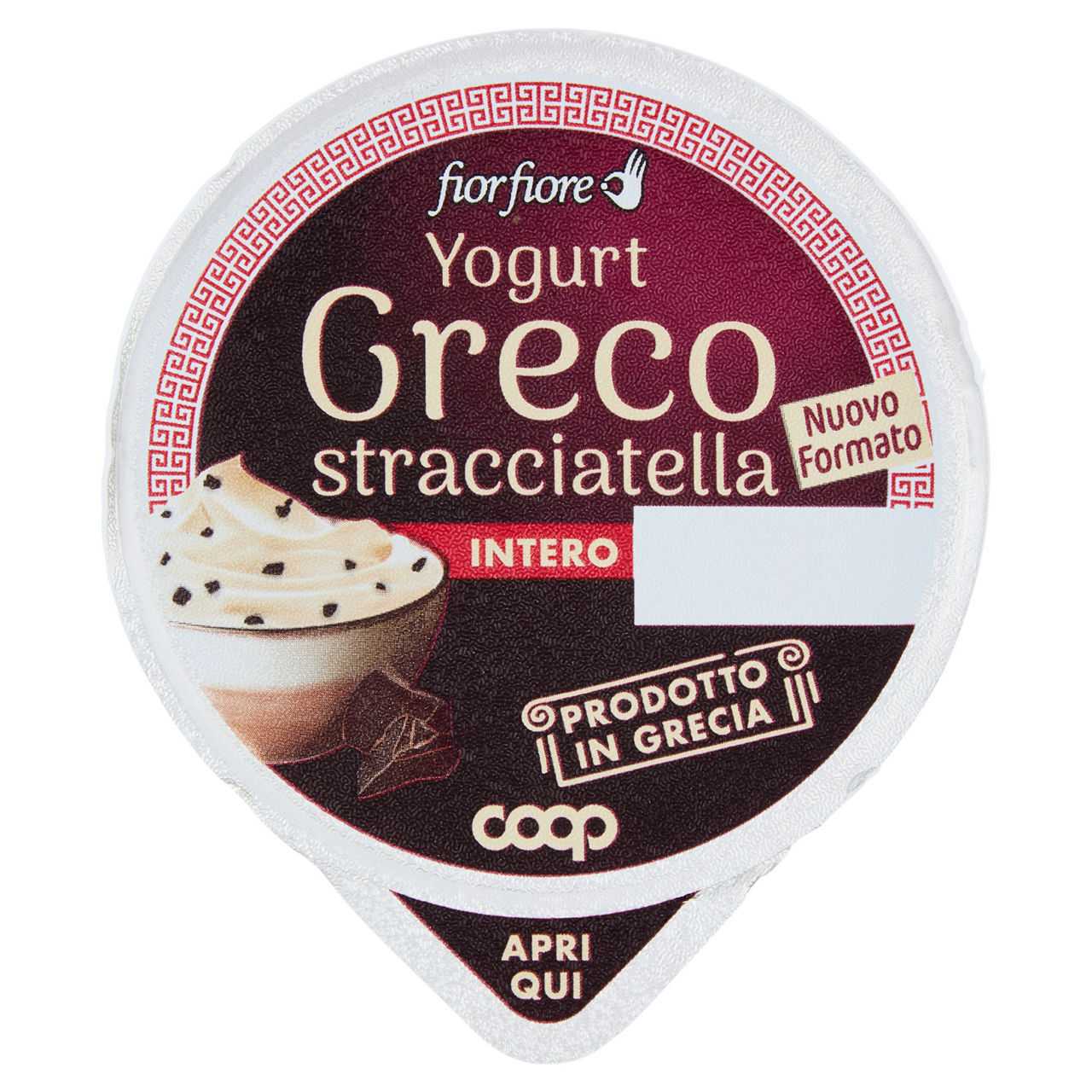 Yogurt greco intero alla stracciatella 150 gr - Immagine 01