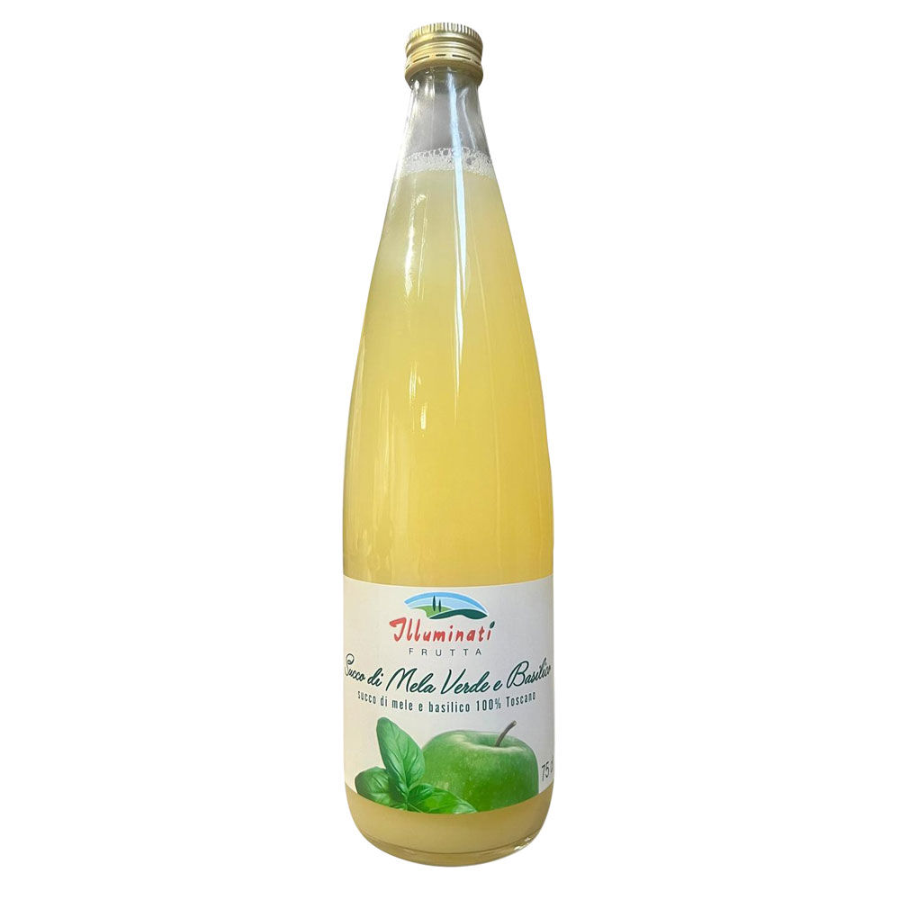 Succo di mela verde e basilico 75 cl