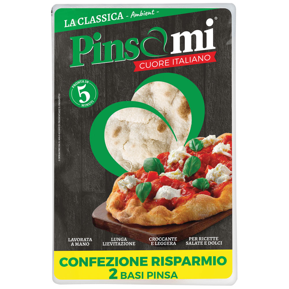 Pinsa classica 2 pz x 230 gr - Immagine 01
