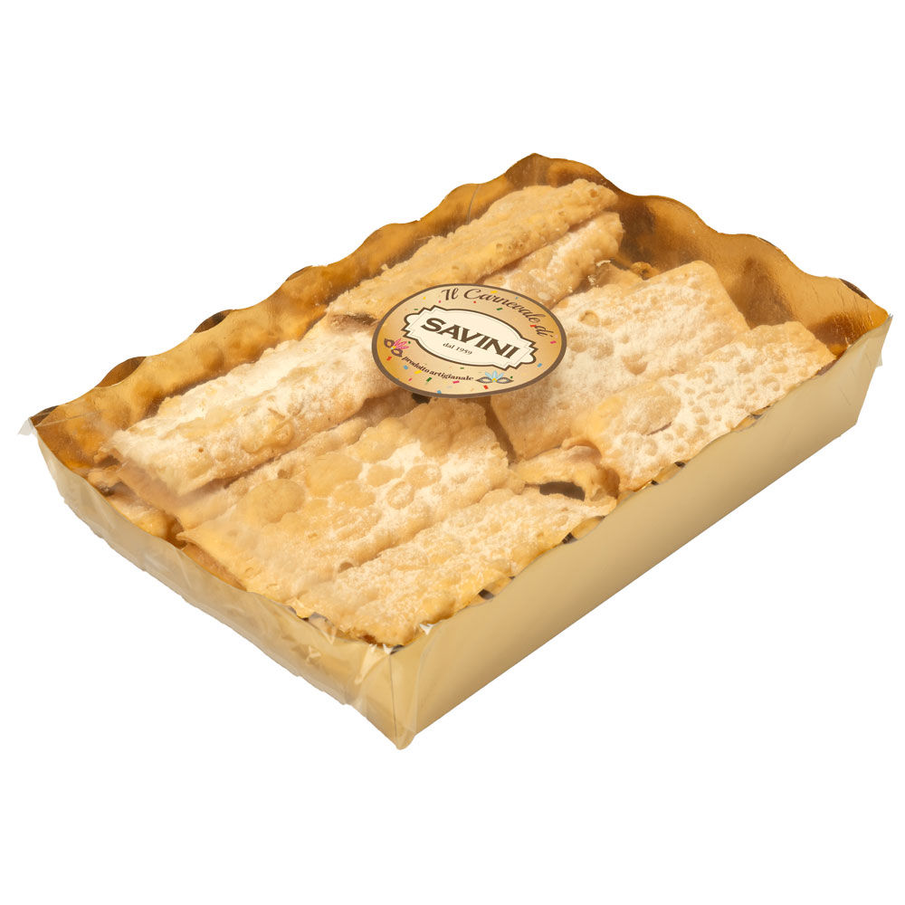 Cenci con zucchero a velo 200 gr - Immagine 01