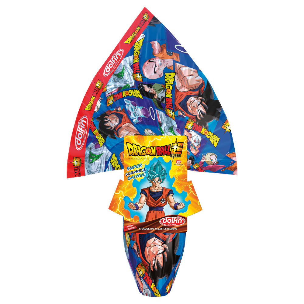 Uovo di cioccolato al latte Dragon Ball 220 gr