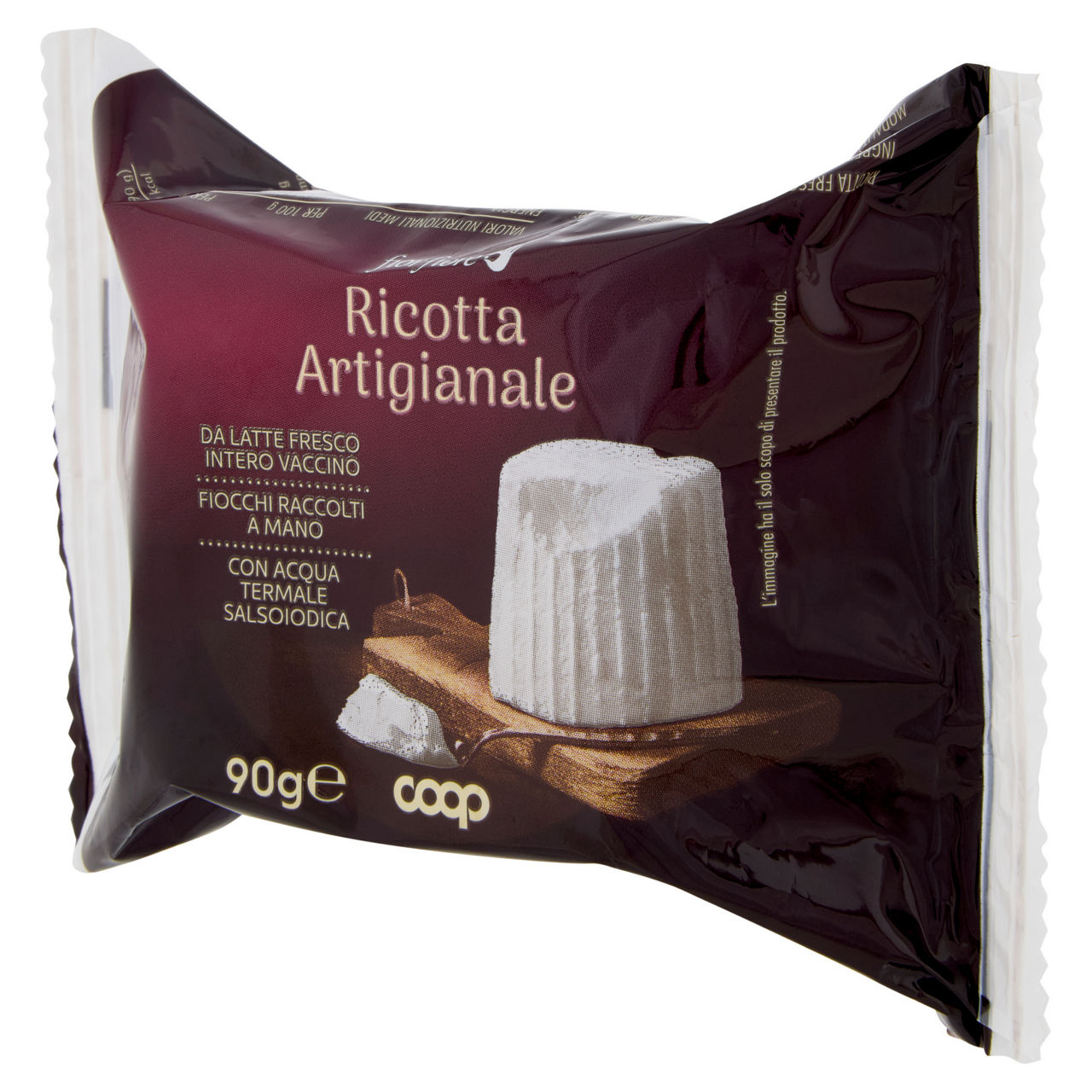 Ricotta artigianale da latte fresco intero vaccino 90 gr - Immagine 11