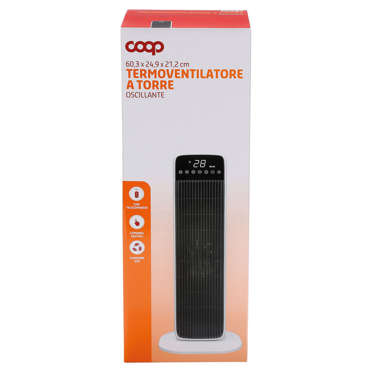 Termoventilatore a torre ceramico TPH1109R-L - 1