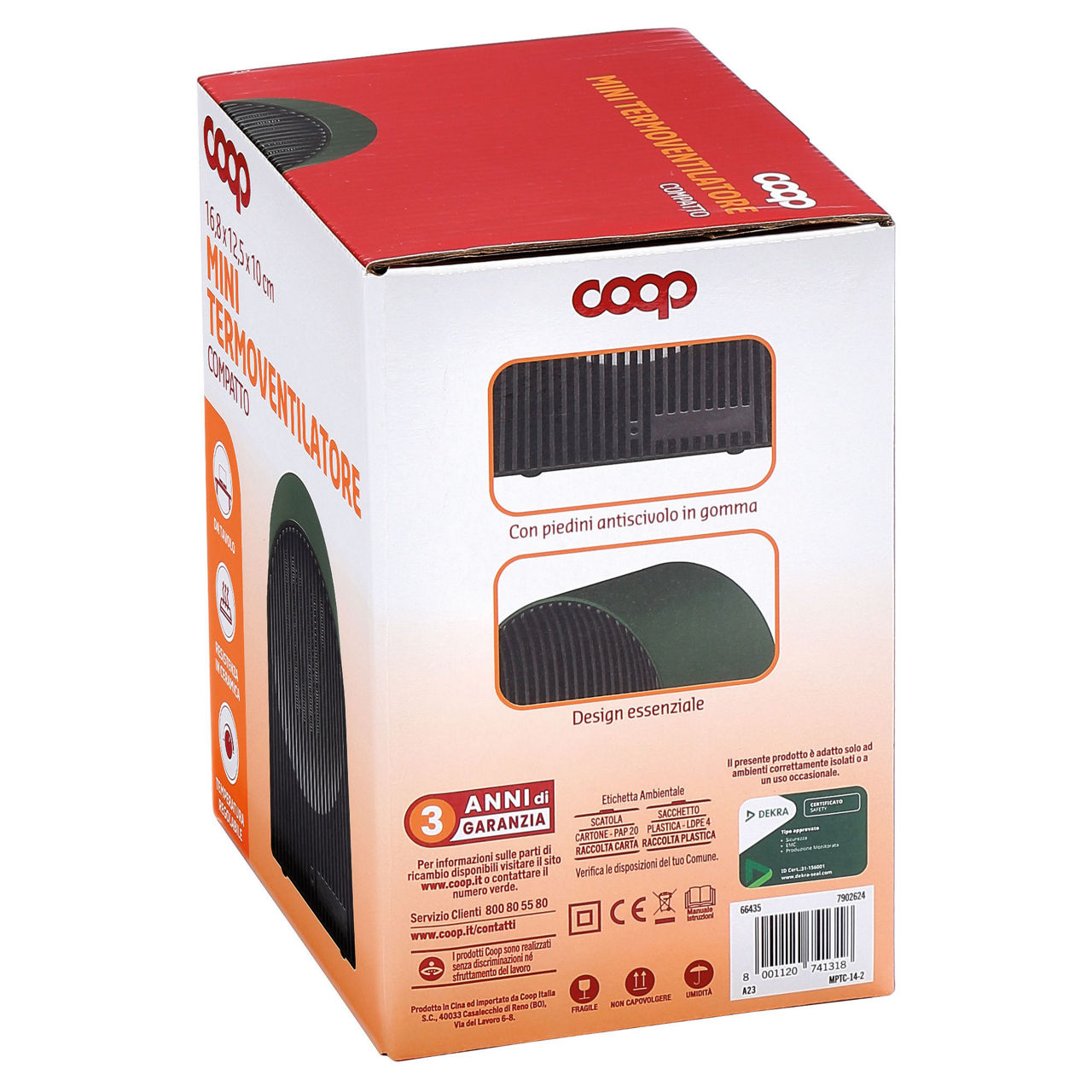 Termoventilatore compatto ceramico MPTC-14-2 - Immagine 31