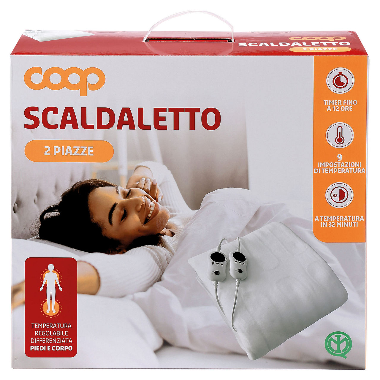 Scaldaletto elettrico matrimoniale TTS-2X60DN - Immagine 11