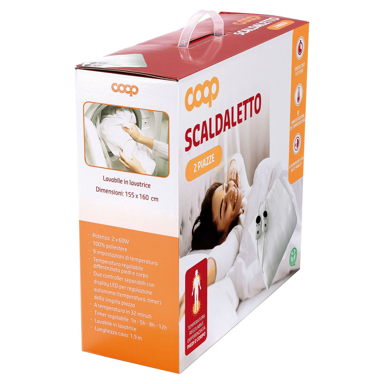 Scaldaletto elettrico matrimoniale TTS-2X60DN - Immagine 41